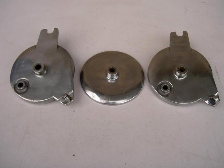 3 wieldeksels kleine naaf gepolijst, Fietsen en Brommers, Brommeronderdelen | Zundapp, Gebruikt, Overige typen, Ophalen of Verzenden