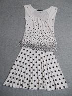 Leuk setje: shirt / top en rok maat 36 (S), WE, Wit, Ophalen of Verzenden, Zo goed als nieuw
