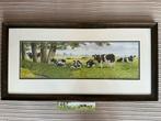 Wiebe van der Zee - Koeien die “Even ontspannen”, Antiek en Kunst, Ophalen