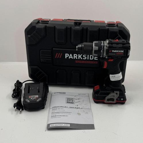 Parkside PABSP 20 Li C3 Accu Boormachine | In kist | Met Acc, Doe-het-zelf en Verbouw, Gereedschap | Boormachines, Zo goed als nieuw