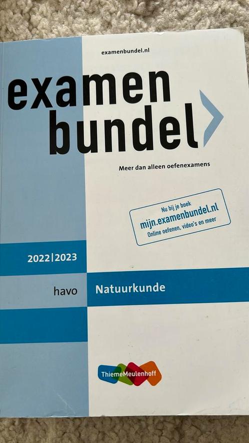 Examenbundel havo Natuurkunde 2022/2023, Boeken, Schoolboeken, Zo goed als nieuw, Natuurkunde, HAVO, Ophalen of Verzenden