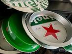 Heineken Grote dienbladen plus grote viltjes, Verzamelen, Overige Verzamelen, Ophalen of Verzenden, Zo goed als nieuw