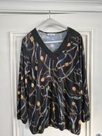 Mooie zwart bewerkte top/blouse van Batida maat 5 (42/44, Zwart, Maat 42/44 (L), Ophalen of Verzenden, Zo goed als nieuw