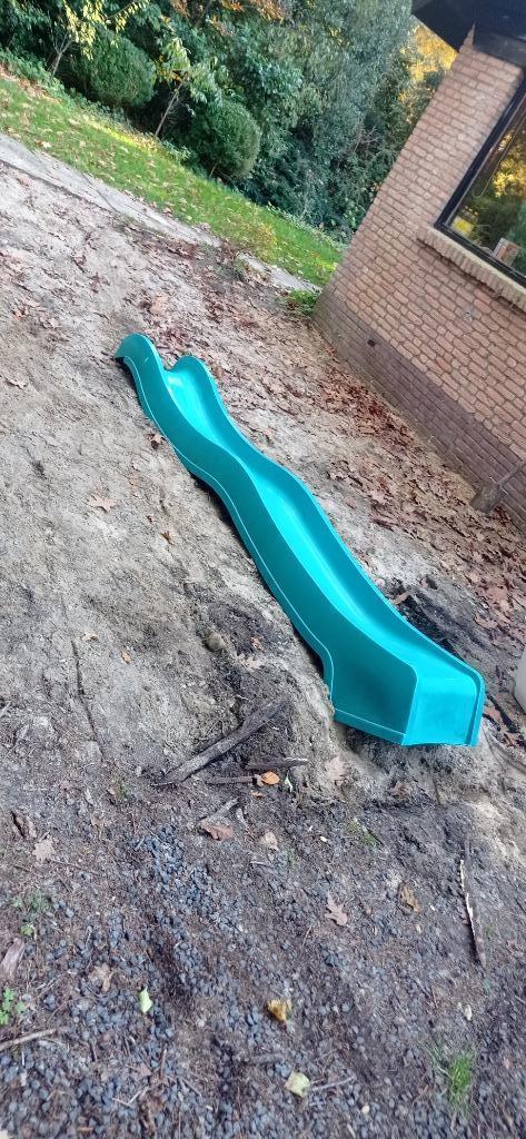 Glijbaan, Kinderen en Baby's, Speelgoed | Buiten | Speeltoestellen, Zo goed als nieuw, Glijbaan, Aanbouwonderdeel, Ophalen