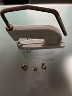 Professionele ring-/haakmachine met 3 stempels en div. ass., Ophalen, Gebruikt