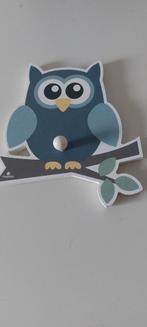 Kapstokhaakje uil, Kinderen en Baby's, Kinderkamer | Inrichting en Decoratie, Ophalen of Verzenden, Gebruikt, Kapstokje
