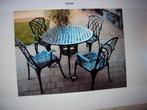 bistroset, Tuin en Terras, Ophalen, Zo goed als nieuw, Overige materialen, 2 zitplaatsen