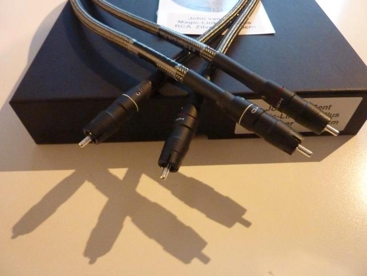 John van Gent RCA-RCA Magic-Link Reference Plus Zilver, Audio, Tv en Foto, Audiokabels en Televisiekabels, Nieuw, Interlink-kabel