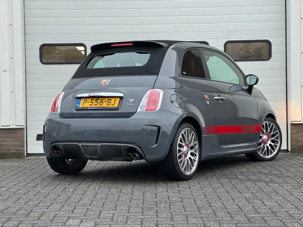 Abarth 500 1.4 T-Jet 595C Turismo Cabrio |Leder € 14.950,0, Auto's, Abarth, Gebruikt, Euro 6, 4 cilinders, Cabriolet