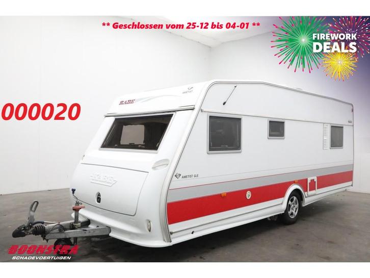 Kabe Ametist 560 GLE Solar Mover Single Beds (bj 2010), Caravans en Kamperen, Caravans, Bedrijf, tot en met 4, 1250 - 1500 kg