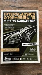 Interclassics: Aston Martin DB2 en DB6, Bugatti EB110, Ophalen of Verzenden, Zo goed als nieuw, Algemeen