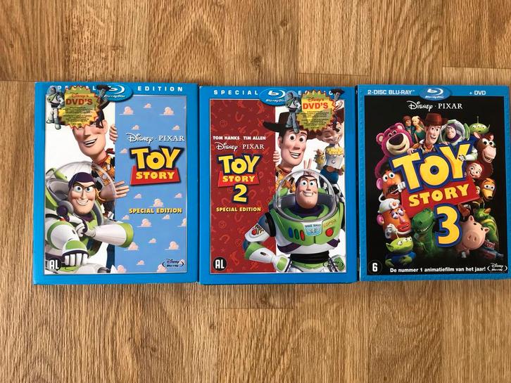 Toy Story Blu-ray, Cd's en Dvd's, Dvd's | Tv en Series, Zo goed als nieuw, Komedie, Alle leeftijden, Ophalen of Verzenden