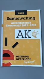 Samenvatting Examenstof Aardrijkskunde HAVO, HAVO, Nederlands, Ophalen of Verzenden, Zo goed als nieuw