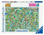 Animal Crossing puzzel challenge ravensburger, Ophalen of Verzenden, 500 t/m 1500 stukjes, Legpuzzel, Zo goed als nieuw