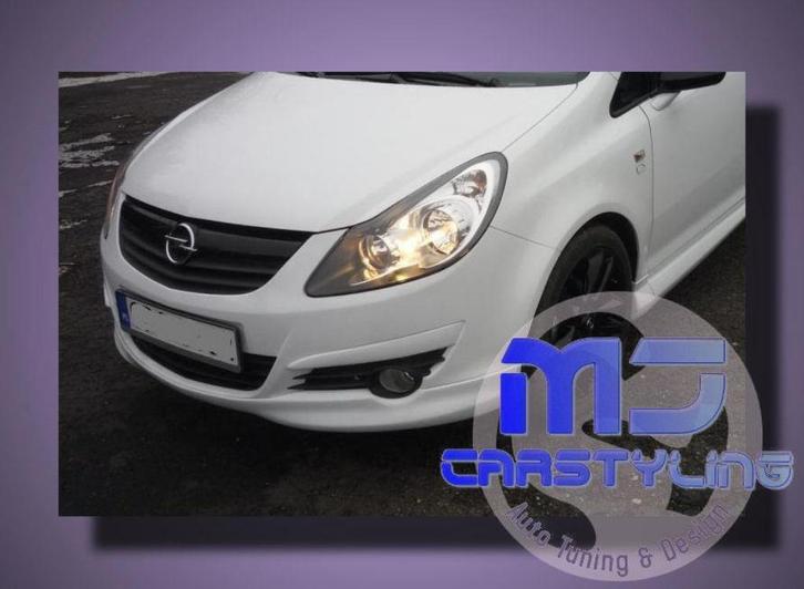 Opel Corsa D - Voorbumper spoiler [OPC Line], Auto diversen, Tuning en Styling, Ophalen of Verzenden