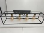 Lucide Hanglamp - Industrieel Design - 4 Lichtbronnen, Ophalen, Zo goed als nieuw, Metaal, Minder dan 50 cm