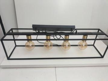 Lucide Hanglamp - Industrieel Design - 4 Lichtbronnen beschikbaar voor biedingen