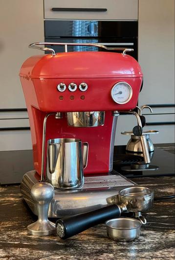 Ascaso Dream espressomachine - rood beschikbaar voor biedingen