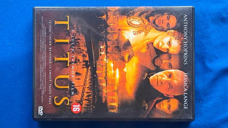 Titus "Anthony Hopkins", Cd's en Dvd's, Dvd's | Avontuur, Zo goed als nieuw, Vanaf 16 jaar, Ophalen of Verzenden