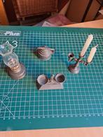 Tinnen Miniaturen 4 stuks, Ophalen of Verzenden