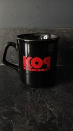 Zwarte K0P Spijkers Mok, Huis en Inrichting, Keuken | Servies, Ophalen of Verzenden, Zo goed als nieuw, Overige stijlen, Kop(pen) en/of Schotel(s)