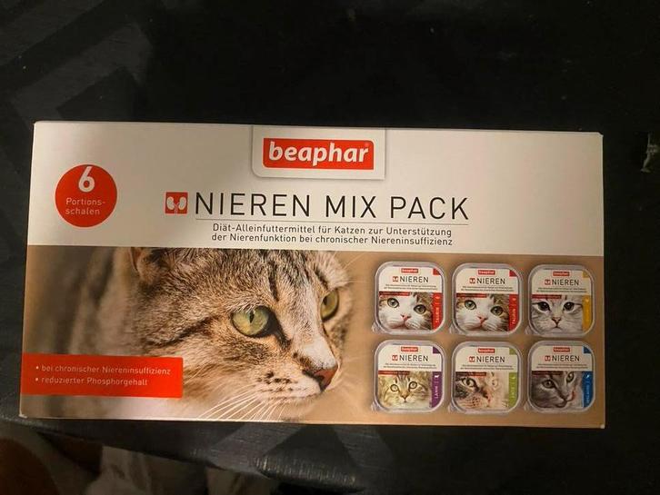 Nat kattenvoer nieren mix 4 stuks, Dieren en Toebehoren, Dierenvoeding, Kat, Ophalen of Verzenden
