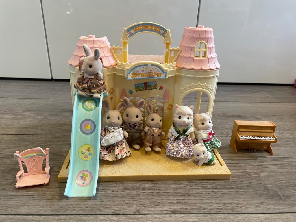 Sylvanian Families Nursery Set, Ophalen of Verzenden, Zo goed als nieuw, Jongen of Meisje
