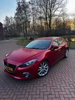 Mazda 3 2.0 Skyactiv-g 165 2015 Rood, Auto's, Voorwielaandrijving, 1998 cc, 164 pk, Zwart