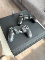 PS4 Pro + 2 controllers/ 7 Games, Spelcomputers en Games, Met games, Met 2 controllers, Ophalen of Verzenden, Zo goed als nieuw