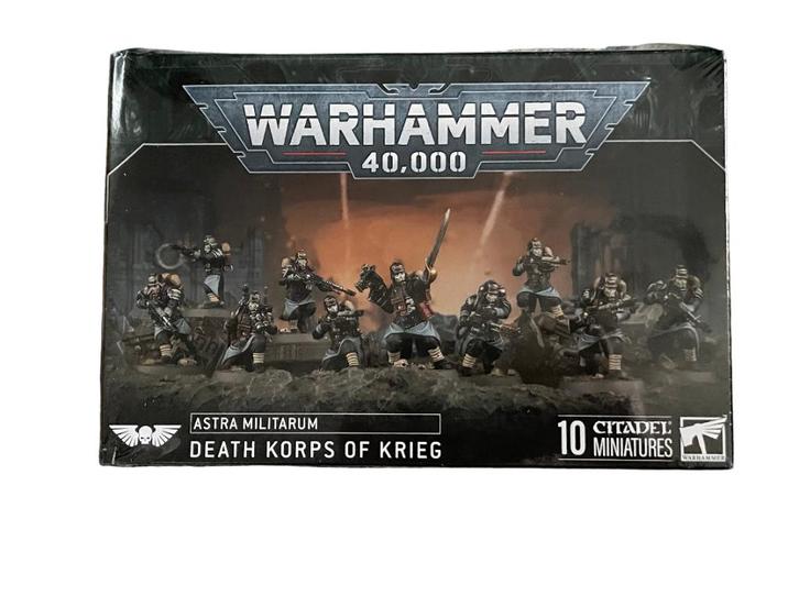 Warhammer 40K Astra Militarum Death Korps of Krieg, Hobby en Vrije tijd, Wargaming, Zo goed als nieuw, Warhammer, Ophalen of Verzenden