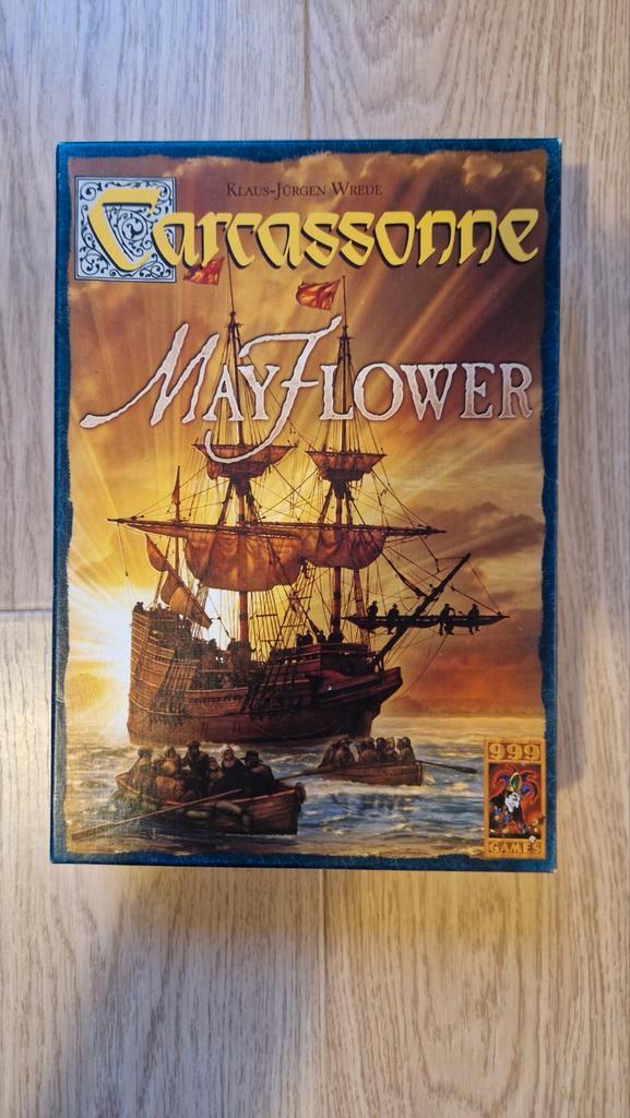 Carcassonne Mayflower, Hobby en Vrije tijd, Gezelschapsspellen | Bordspellen, Gebruikt, Ophalen of Verzenden