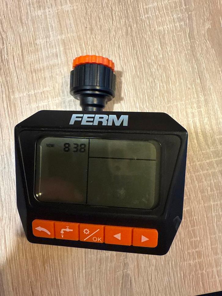 Ferm Water Timer - Tuinbesproeiing, Tuin en Terras, Bewateringscomputers, Zo goed als nieuw, Bestuurbaar via app, Ophalen of Verzenden