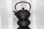 Gietijzeren Bredemeijer theepot Jang 1,1 ltr. op comfoor, Ophalen, Zo goed als nieuw