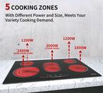 Inductie Kookplaat nieuw 77cm x 52cm, Witgoed en Apparatuur, Kookplaten, Nieuw, Ophalen of Verzenden, Energieklasse A of zuiniger