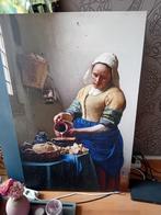 Canvas Melkmeisje, Ophalen, Zo goed als nieuw, Schilderij, 75 tot 100 cm
