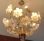Italiaanse Capodimonte kroonluchter / hanglamp vintage /, Ophalen of Verzenden, Zo goed als nieuw, Overige materialen