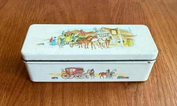 Vintage Pickwick theeblikje beschikbaar voor biedingen