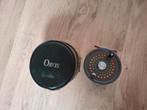 Orvis battenkill disc 10/11 vliegvisreel, Watersport en Boten, Ophalen of Verzenden, Gebruikt, Werphengel