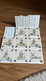 8x KLM tegeltjes met doosje en echtheidscertificaat 3, Ophalen of Verzenden, Zo goed als nieuw