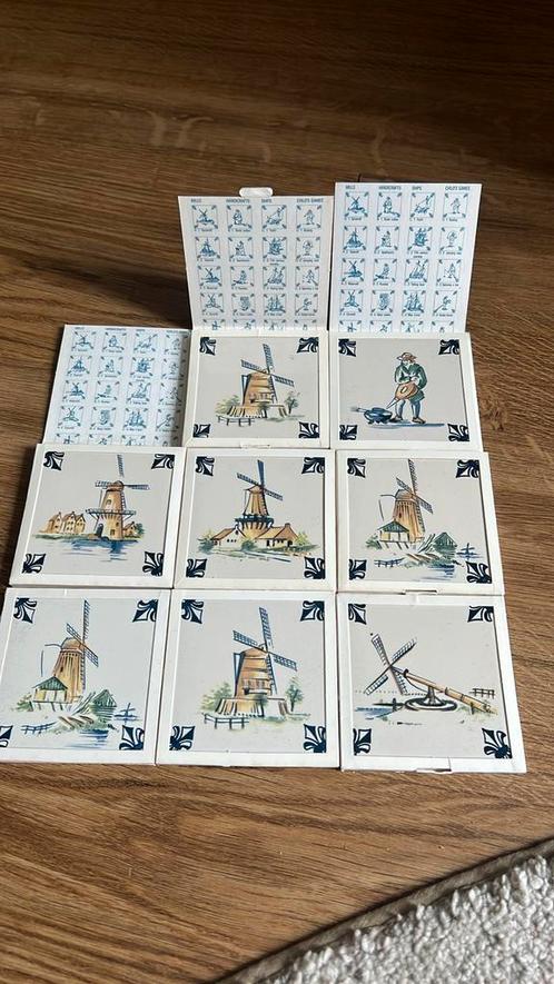 8x KLM tegeltjes met doosje en echtheidscertificaat 3, Verzamelen, KLM Huisjes, Zo goed als nieuw, Ophalen of Verzenden