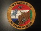 zeer lastige patch ISAF, Verzamelen, Militaria | Algemeen, Ophalen of Verzenden, Luchtmacht, Nederland, Embleem of Badge