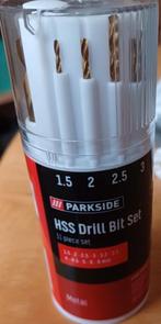 Te koop HSS DRILL BIT SET voor 5,00 euro, Doe-het-zelf en Verbouw, Gereedschap | Handgereedschap, Ophalen