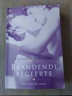 Crystalle Valentino, Brandende Begeerte. Erotische roman., Gelezen, Ophalen of Verzenden