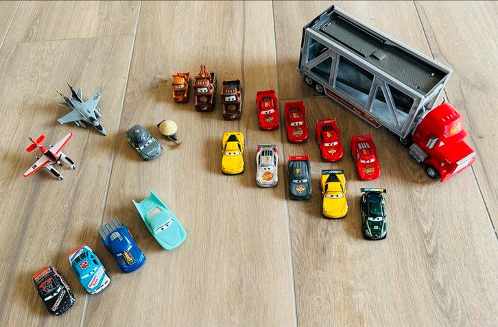Lightning McQueen Cars Auto's - Diverse Modellen!, Kinderen en Baby's, Speelgoed | Speelgoedvoertuigen, Gebruikt, Ophalen of Verzenden