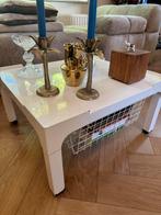 Prachtige salontafel €65- omschrijving 60x60x30., Ophalen, 50 tot 100 cm, Vierkant, 50 tot 100 cm