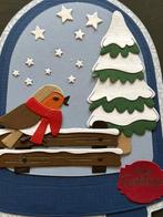 Snijmal kerstboom met sneeuw, Ophalen of Verzenden, Nieuw, Kerst, Pons of Mal