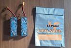 Lipo 3s 11.1V 8600mAh 2stuks, Ophalen of Verzenden, Zo goed als nieuw