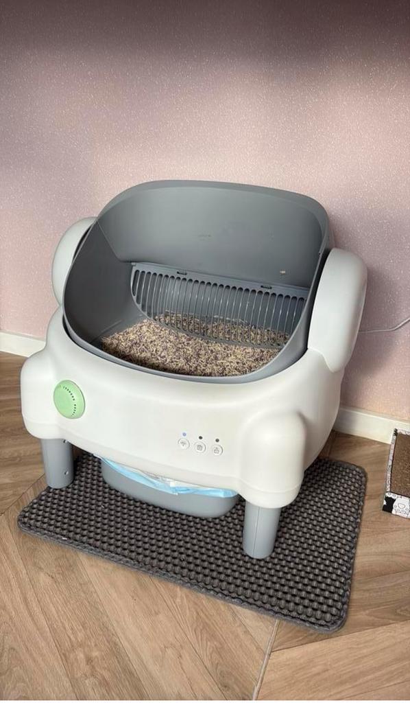 Automatische Kattenvbak, Dieren en Toebehoren, Kattenbakken, Zo goed als nieuw, Ophalen