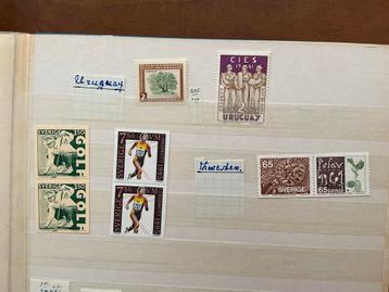 Postzegels Uruguay & Zweden. Postfris beschikbaar voor biedingen