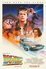 Back to the future, Ophalen of Verzenden, A1 t/m A3, Rechthoekig Staand, Film en Tv